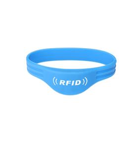 RFID سيليكون سلك مزدوج نصف دائرة معصمه