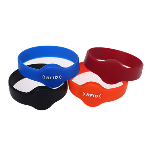 RFID Silicone Round Toe wristband 2