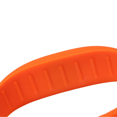 RFID Silicone medium flat wristband 5