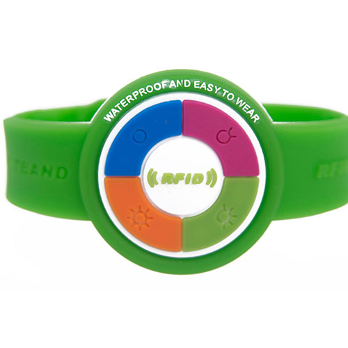 PVC UHF RFID wristband 2