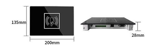 RFID UHF automatic identification card reader retail warehouse management portable inventory machine