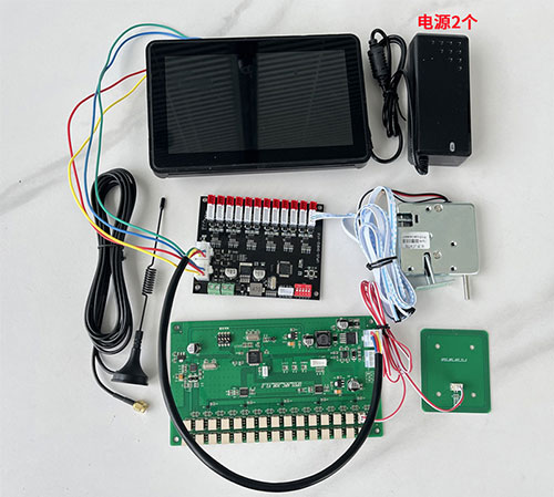 Smart book cabinet RFID high-frequency identification reader module IC card NFC card reader circuit motherboard 3