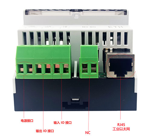 Modbus TCP four-channel high-frequency industrial RFID reader precision tool automatic production line card reader 6