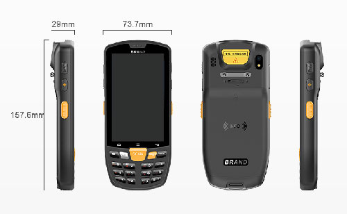 Industrial barcode scanning PDA NFC warehouse inventory ERP WMS barcode scanning handheld 3