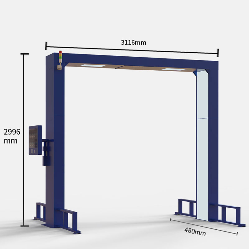 UHF RFID channel door gantry frame large warehouse asset inventory item entry and exit record management anti-theft machine 2